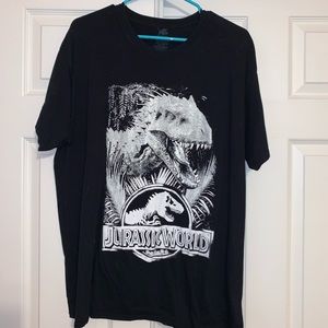 Unisex Jurassic World glowing tee